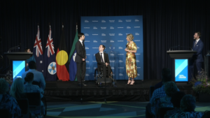 Australian of the Year Awards. A hybrid event Live streamed by Queensland Live Streaming to ABC iView.